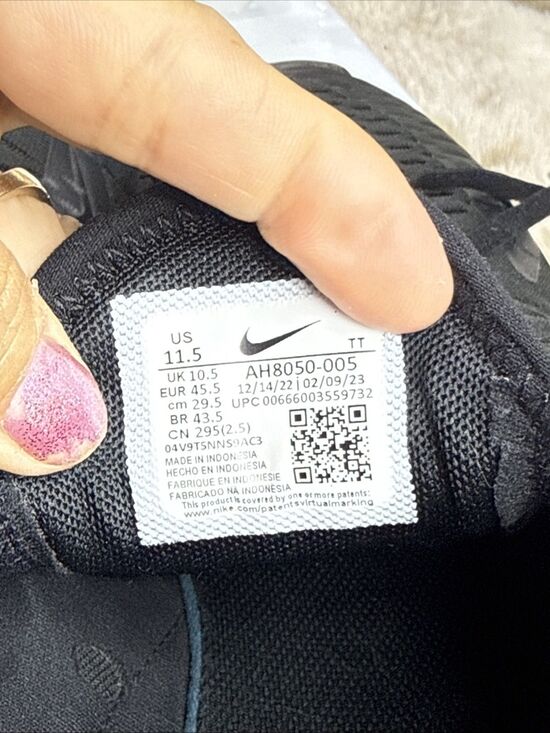 (B) Nike Air Max 270 Triple Black Casual Walking Sneakers Men,Sz 11.5,AH8050 005 main image 15